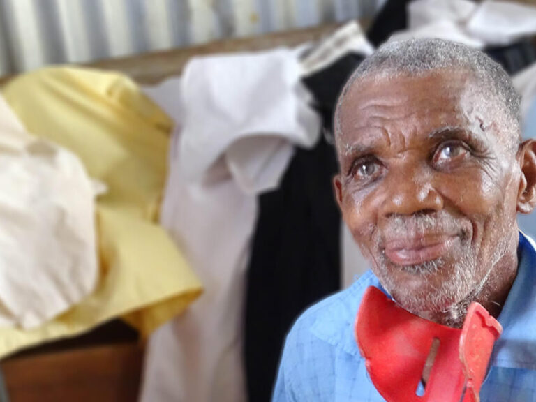 A man in Dominica
