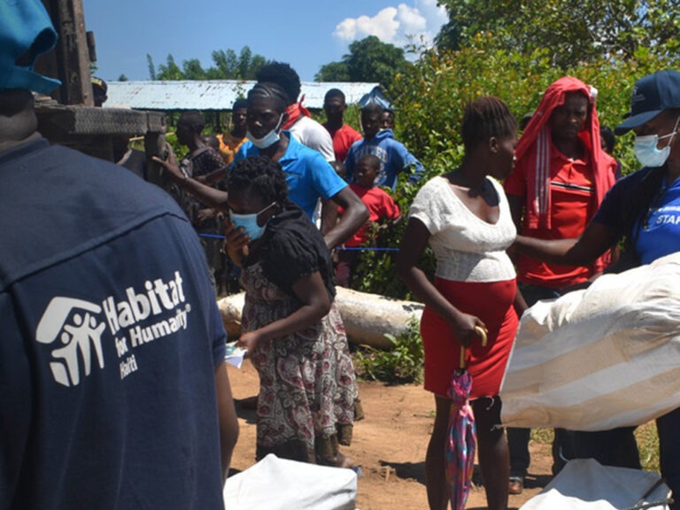 people receiving aid