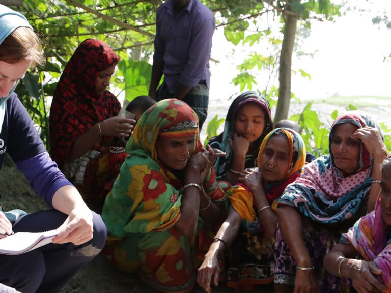 shelterbox conduct monitoring and evaluation in bangladesh